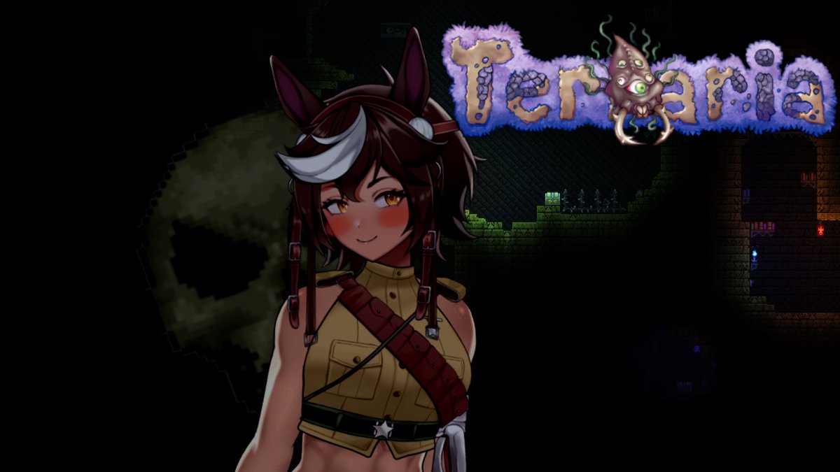 Gonna try and relax and play some TERRARIA this evening!! It's a good place to be a horse.

NOW LIVE!
twitch.tv/tomoeumari
youtube.com/watch?v=BHBsWT…
