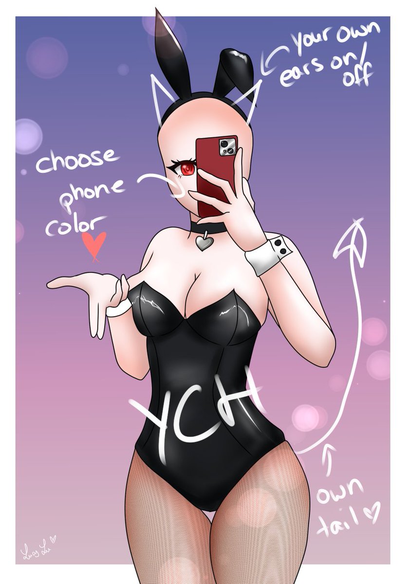 LucyLuVT's tweet photo. -`♡´- YCH Bunny Suit Raffle -`♡´-

Rules:
- Follow + Like + Retweet
- Comment your ref

Ends 1st May https://t.co/tm8ihKB7tk