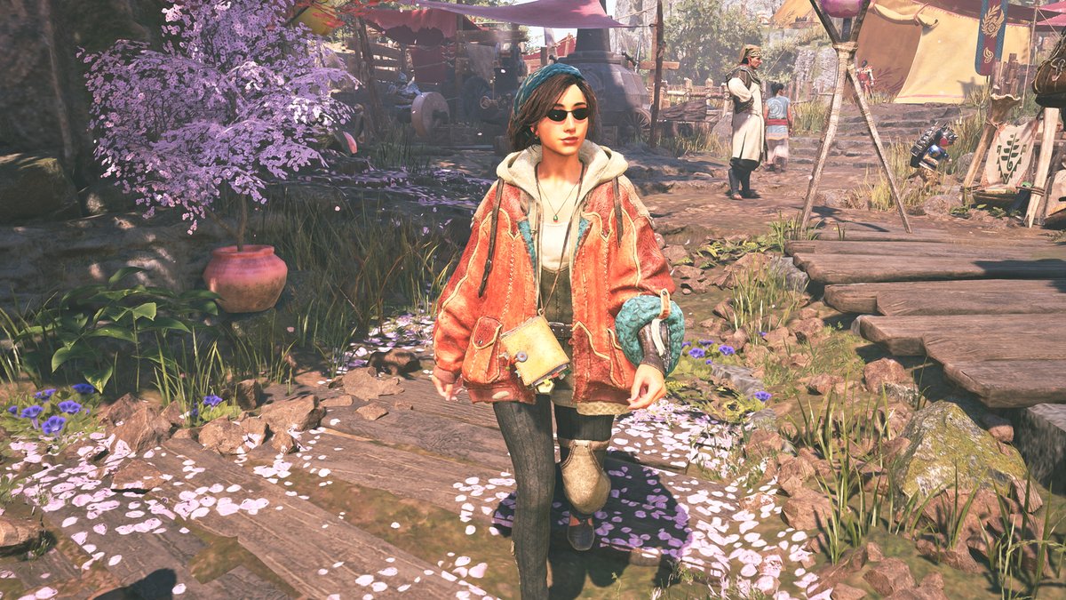 Monster Hunter Wilds seasonal event promotional image showing Alma and event details