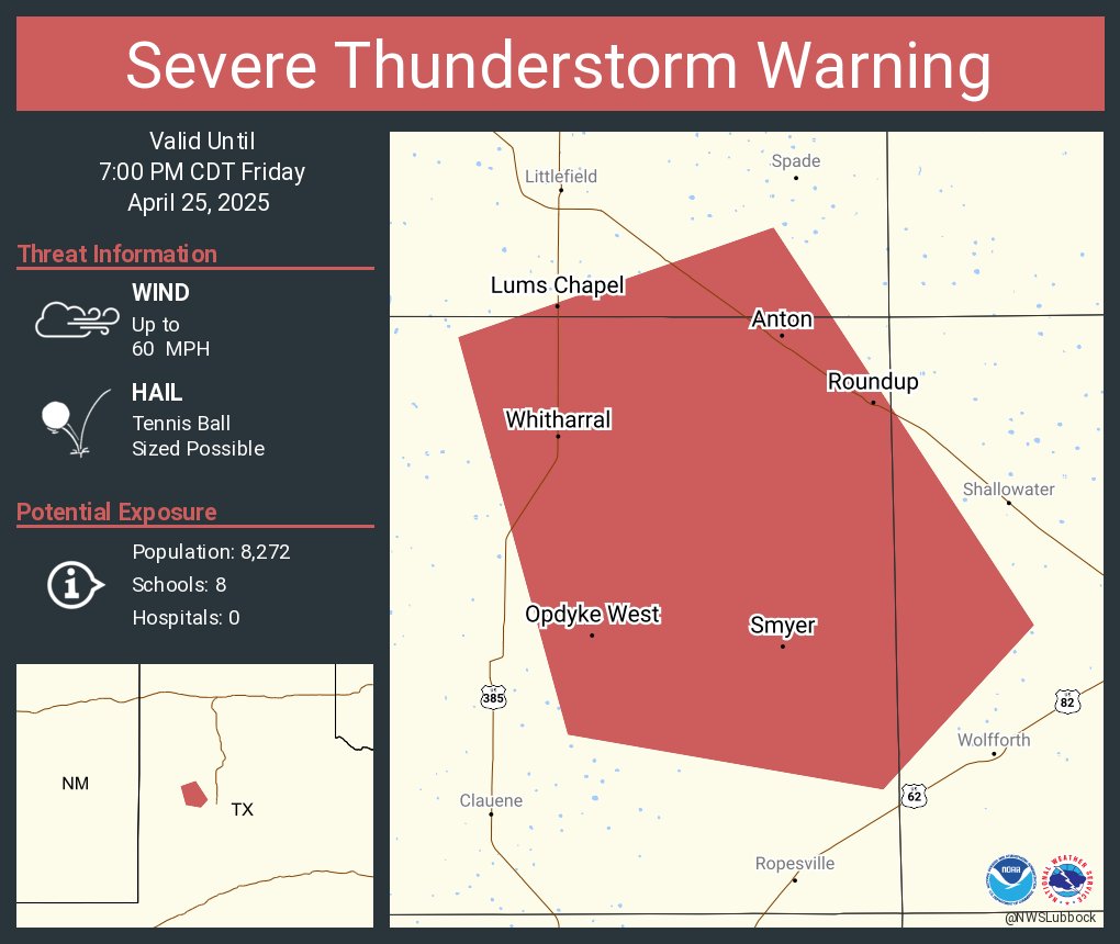 NWS Severe Tstorm on X: NWS Severe Tstorm on X: