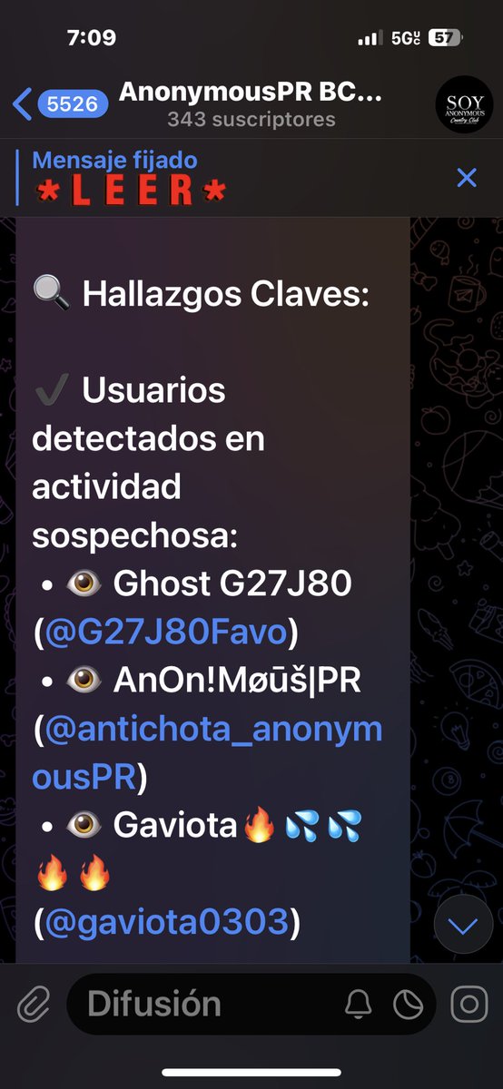 Totalmente cierto se llama Joshua dice que es hacker e imita todo lo que hago pueden ver toda la evidencia de este individuo en el canal de t.me/iamanonymousprr lo me extraña es que te halla cogido de pendeja a ti