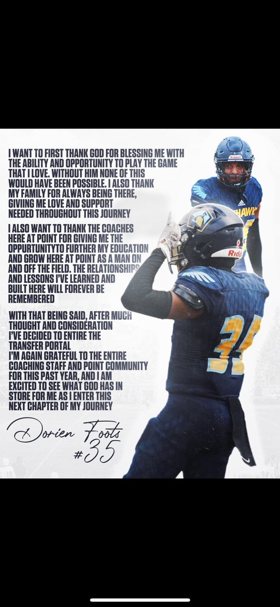 Dorien Foots (@dfoots1) on Twitter photo Dorien Foots
Sophomore in the classroom
3 years of eligibility left
2.9 gpa
Cellphone: 4784942703
Email: Dorienfoots10@gmail.com
NCAA ID#: 2302786542 Dorien Foots
Sophomore in the classroom
3 years of eligibility left
2.9 gpa
Cellphone: 4784942703
Email: Dorienfoots10@gmail.com
NCAA ID#: 2302786542