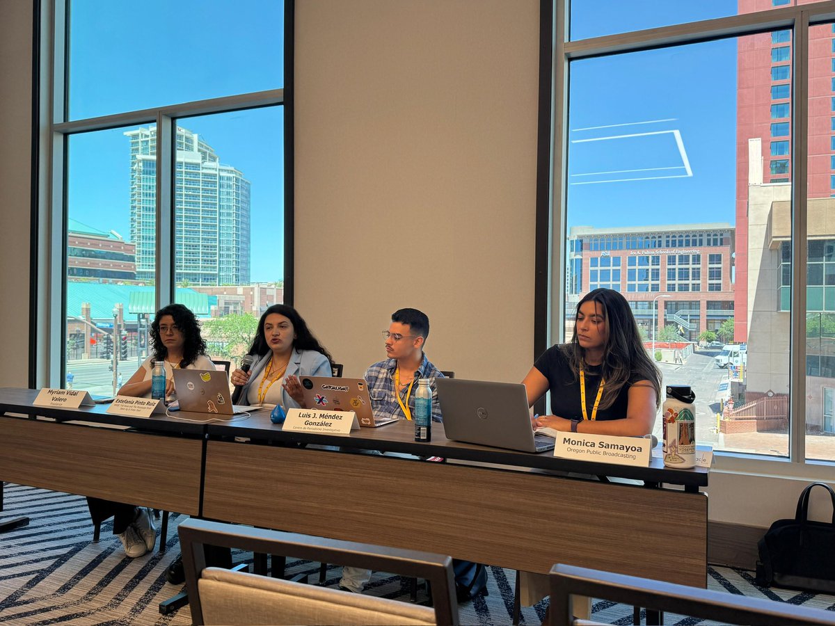 Luis Joel Méndez González (he/him) (@m_joel17) on Twitter photo Shared a few tips today with fellow journalists on how to find data for environmental stories about the Latino community—especially when it's hard to come by. Grateful to be part of this convo at <a href="/sejorg/">Society of Environmental Journalists (SEJ)</a> annual convention.
Phenomenal experience!
#SEJ2025 #UprootAtSEJ2025 Shared a few tips today with fellow journalists on how to find data for environmental stories about the Latino community—especially when it's hard to come by. Grateful to be part of this convo at <a href="/sejorg/">Society of Environmental Journalists (SEJ)</a> annual convention.
Phenomenal experience!
#SEJ2025 #UprootAtSEJ2025