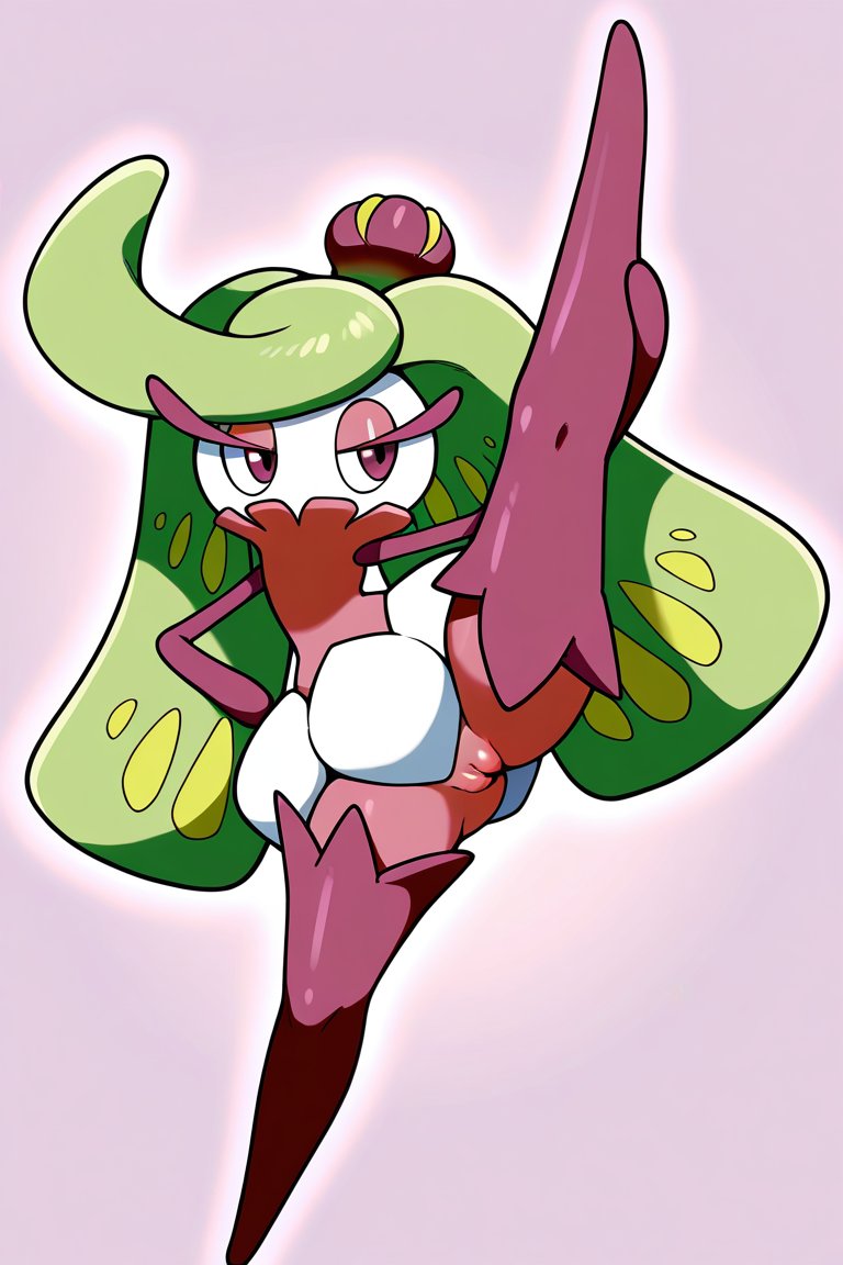 jerbalcoat's tweet image. Tsareena 
#pokemonfanart #AIart