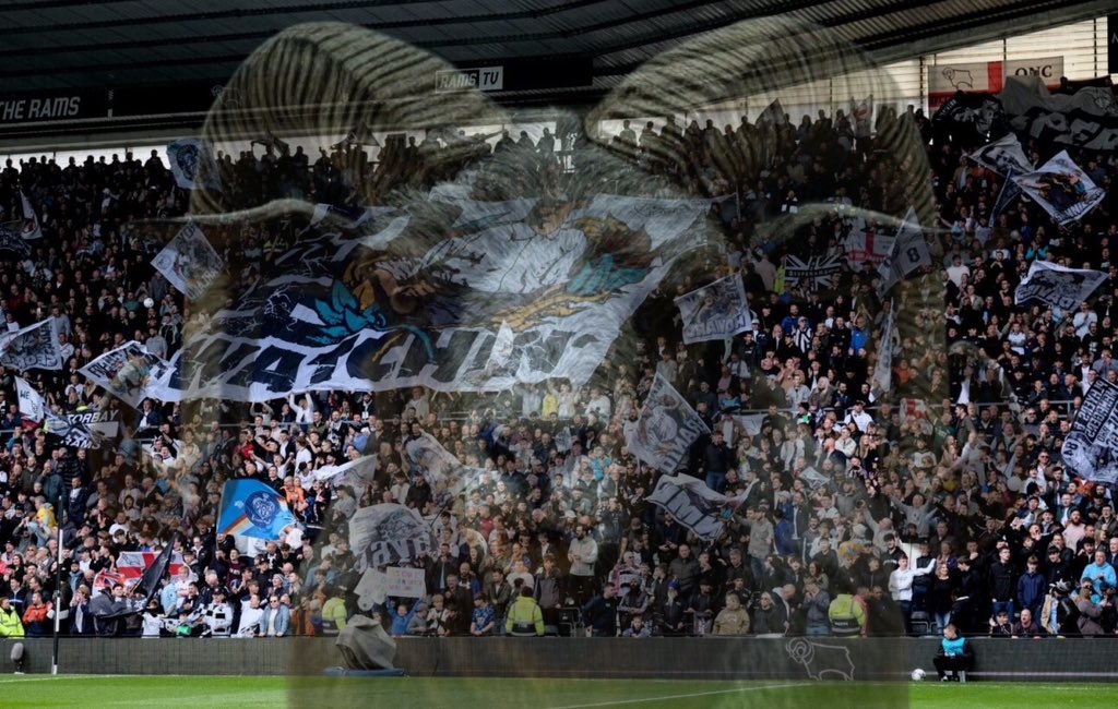 PopsideFanatics's tweet photo. MATCH DAY!!!

Safe travels to half of Derby travelling to Hull 😂 

Before the whistle, on the trains, in the cars, on the buses get singing, get pumped because it’s going to be one hell of a bumpy ride!!!

No matter, keep the faith, sing your heart out and back the lads to the hills!

In it together!

#fightersnotvictims

Sheep shag army 🐏 

#dcfc #dcfcfans @dcfcofficial @YardieRams @ukrainianrams @dcfcbawt @phillowe1 @LeighCurtis_DT @RichardCusackBM @Ed__Dawes @domjdietrich @KeiranLee