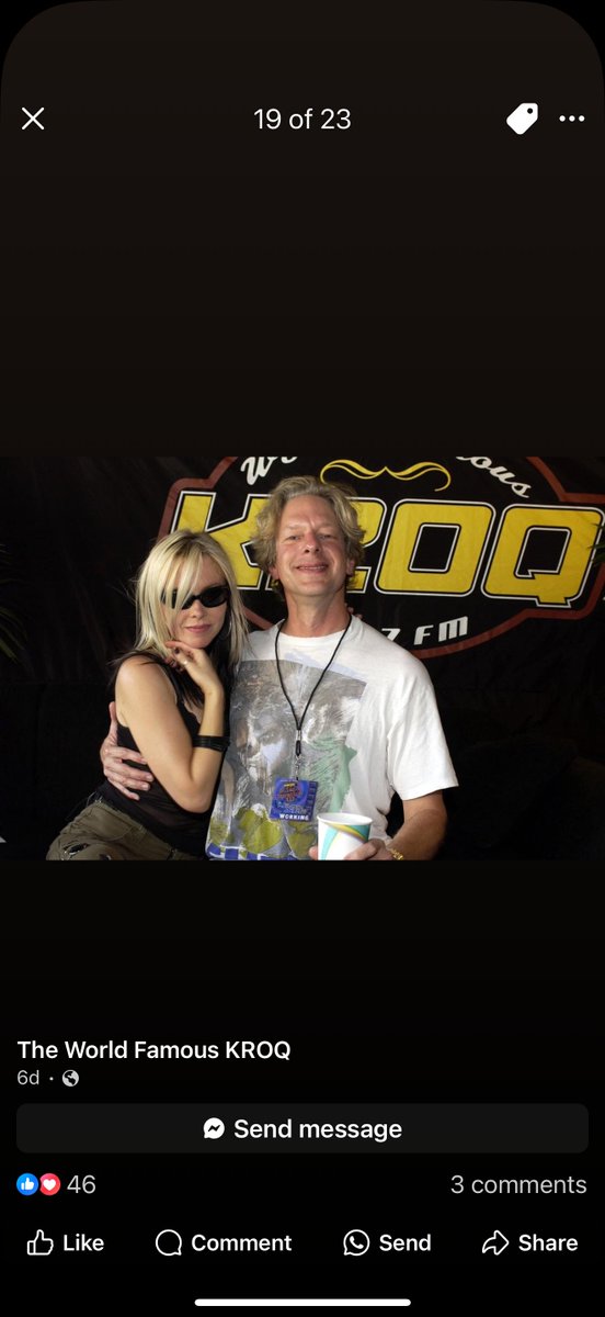 Jed the Fish (1 of 2)

We in Berlin just want to send our love to you, and our gratitude for your time and energy bestowed on all of us who love music. Pic attached is from a <a href="/kroq/">The World Famous KROQ</a> Festival we played and you worked in 2003.  We wish you 

HAPPY FLYING <a href="/jedthefish/">jedthefish</a>, ONWARD &amp;