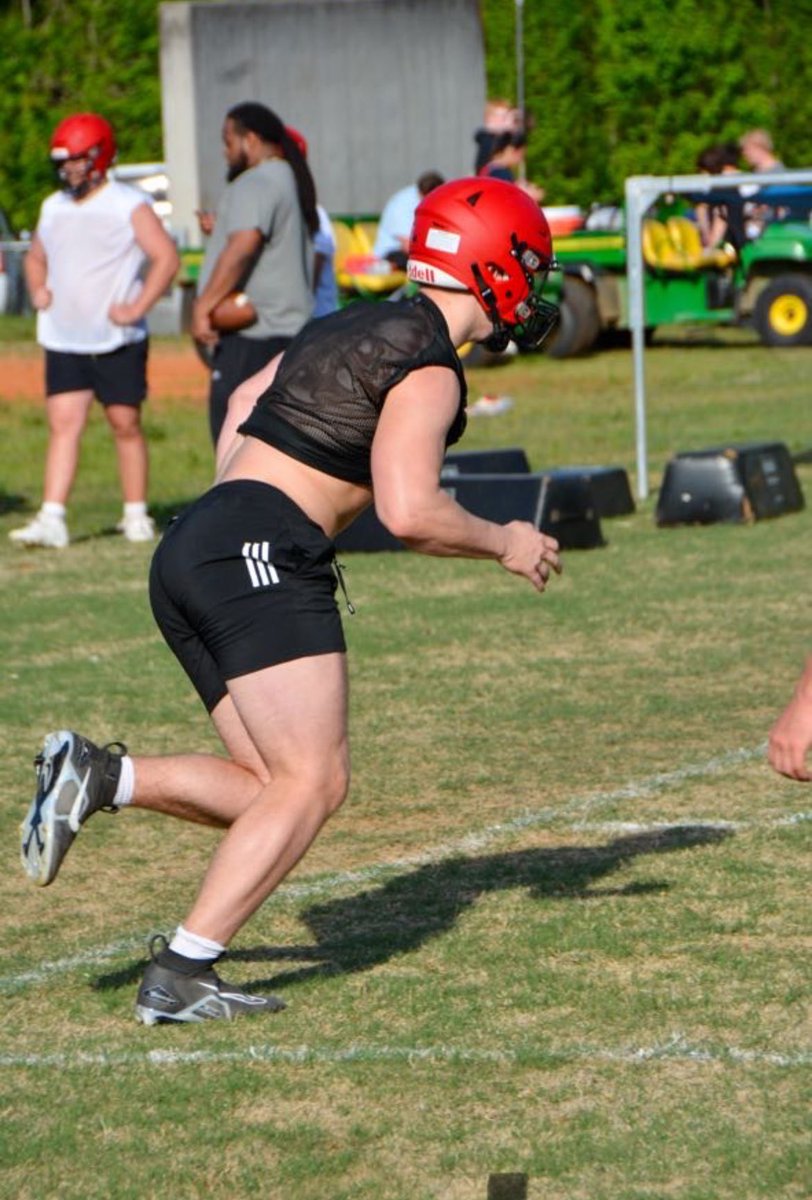 Spring ball starting up. Blessed to be able to get back to work!!