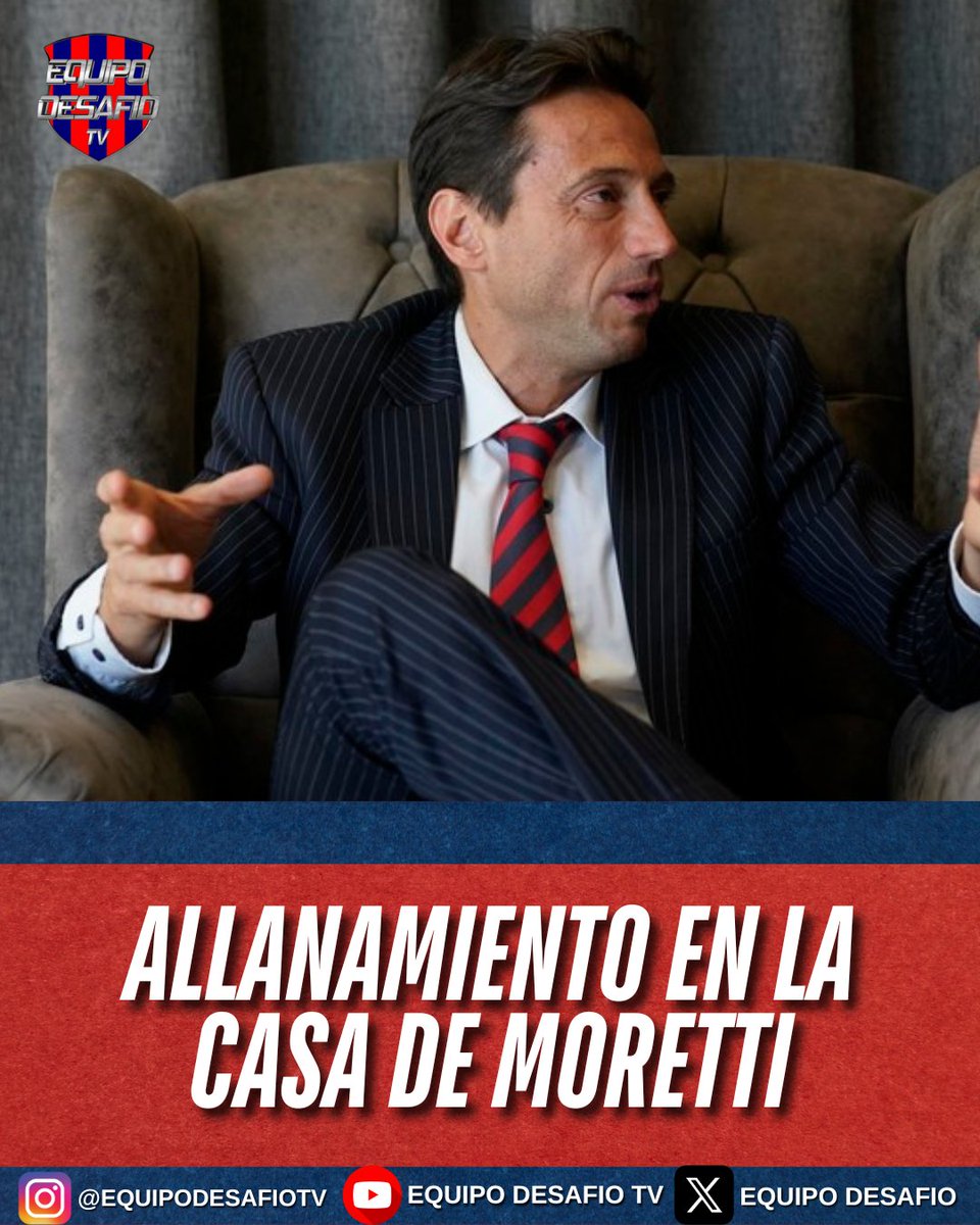 EquipoDesafio's tweet photo. También hay allanamientos en la casa de Marcelo Moretti, en el barrio de Caballito. https://t.co/0WvWCMc3vQ