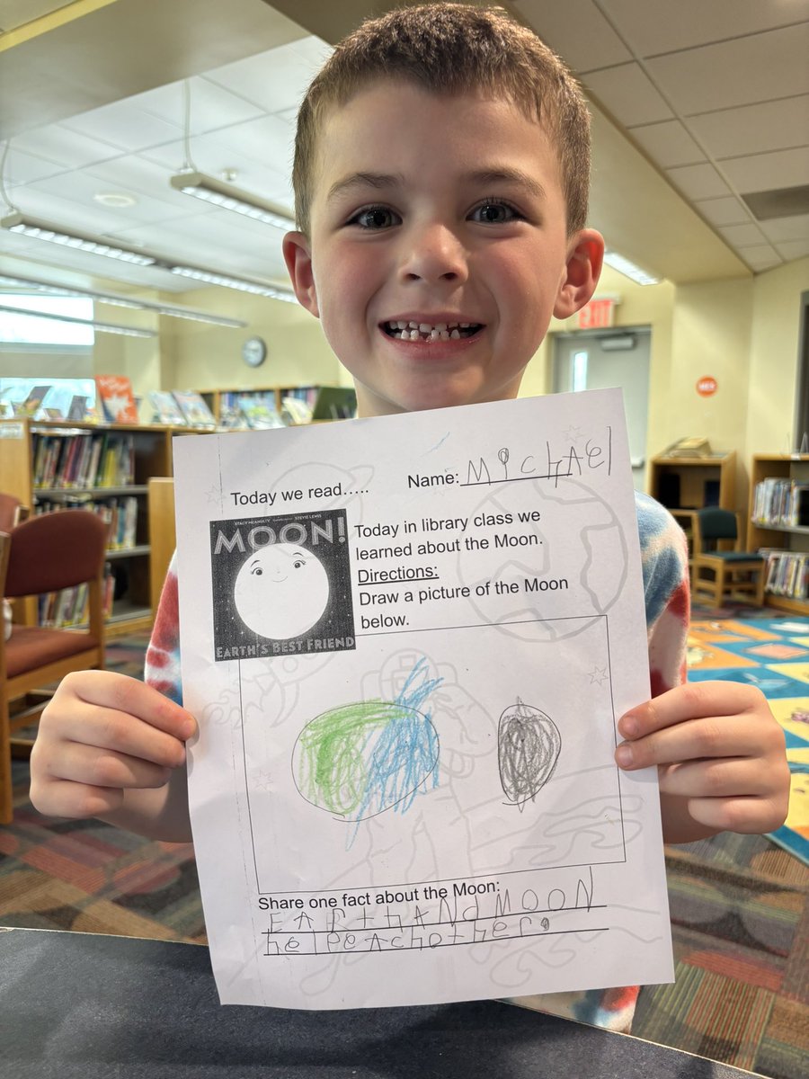 MaureenStalter's tweet image. 🌌📚 Join Team Moon and Earth as we dive into the wonders of the Solar System at @MES Library. Knowledge is out of this world!