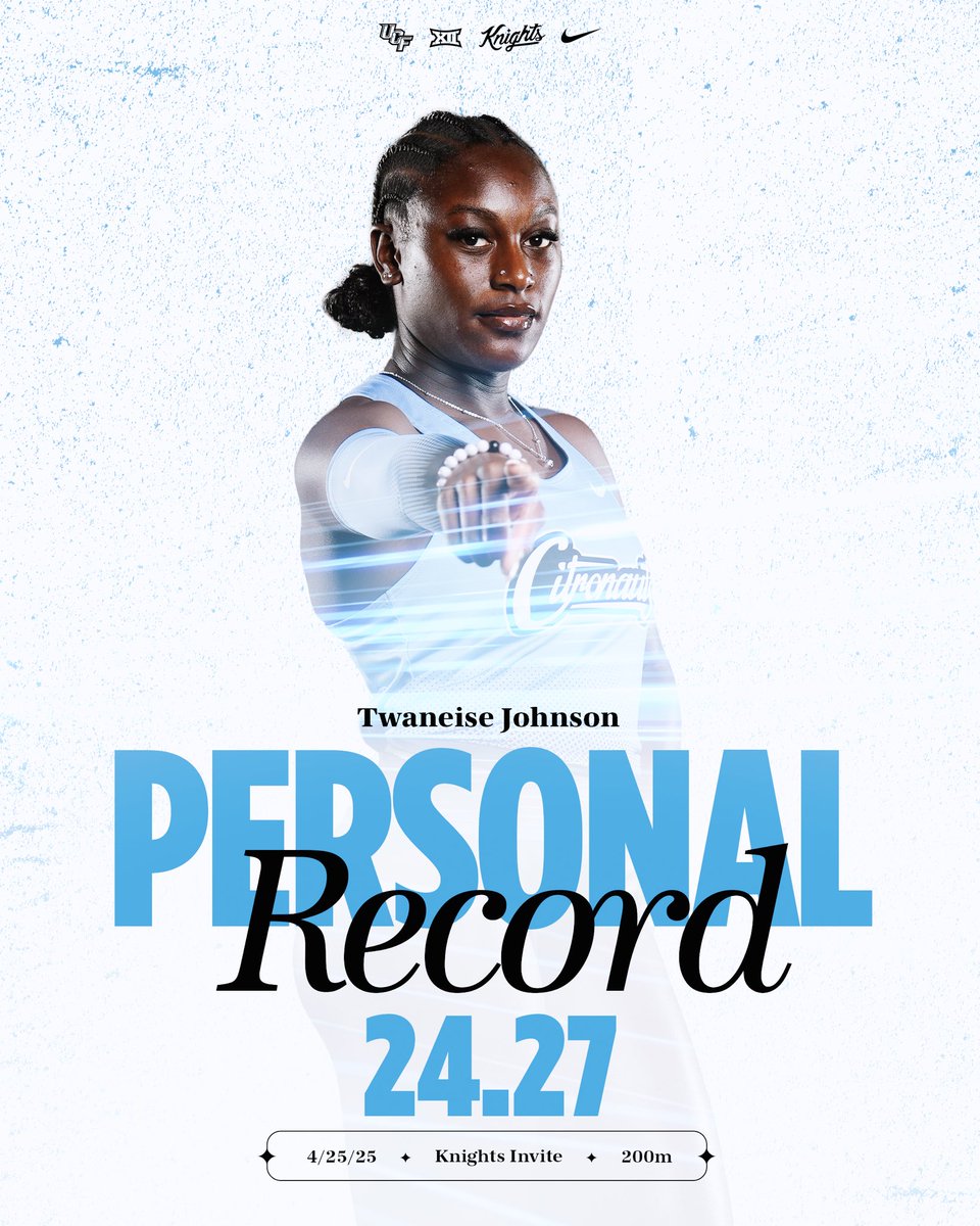 Two PRs for the ‘Nauts 💫

➡️ 200m
⏱️ 24.26 (Natalia)
⏱️ 24.27 (Twaneise)