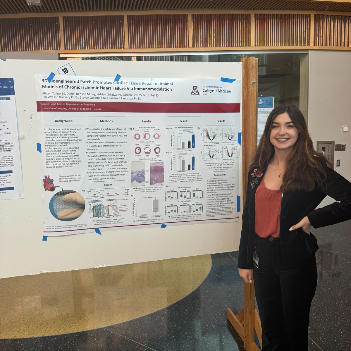 Congratulations to SHC member Dr. Steven Goldman, who won the excellence in mentorship award at yesterday's BIO5 event! Eli Lefkowitz, a researcher in the Goldman lab, won the excellence in undergraduate research award and other students were also featured #cardiovascularresearch