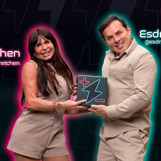 Tô sentindo que a Gretchen vai entregar TUDO no Power Couple 2025, cara de quem vai arrumar muita confusão! #PowerCouple