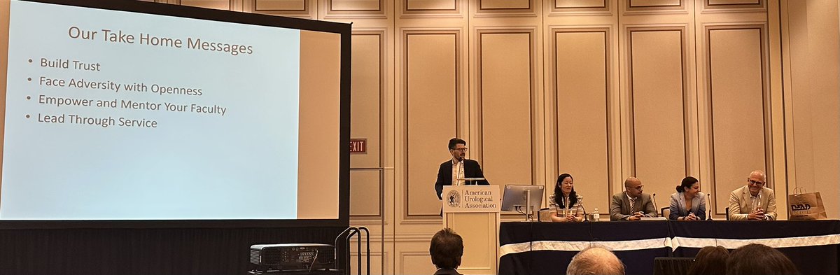 Matt Nielsen, MD (@m_e_nielsen) on Twitter photo Awesome panel #SAU25 on leading change, transforming department culture as a new leader
<a href="/KeithKow/">Keith Kowalczyk, MD</a> <a href="/Dr_UnaLee/">Una Lee</a> <a href="/marawaneltayeb/">Marawan El Tayeb,MD.</a> <a href="/PReyblat/">Polina Reyblat</a> <a href="/mdstifelman/">Michael Stifelman</a> #AUA25 Awesome panel #SAU25 on leading change, transforming department culture as a new leader
<a href="/KeithKow/">Keith Kowalczyk, MD</a> <a href="/Dr_UnaLee/">Una Lee</a> <a href="/marawaneltayeb/">Marawan El Tayeb,MD.</a> <a href="/PReyblat/">Polina Reyblat</a> <a href="/mdstifelman/">Michael Stifelman</a> #AUA25