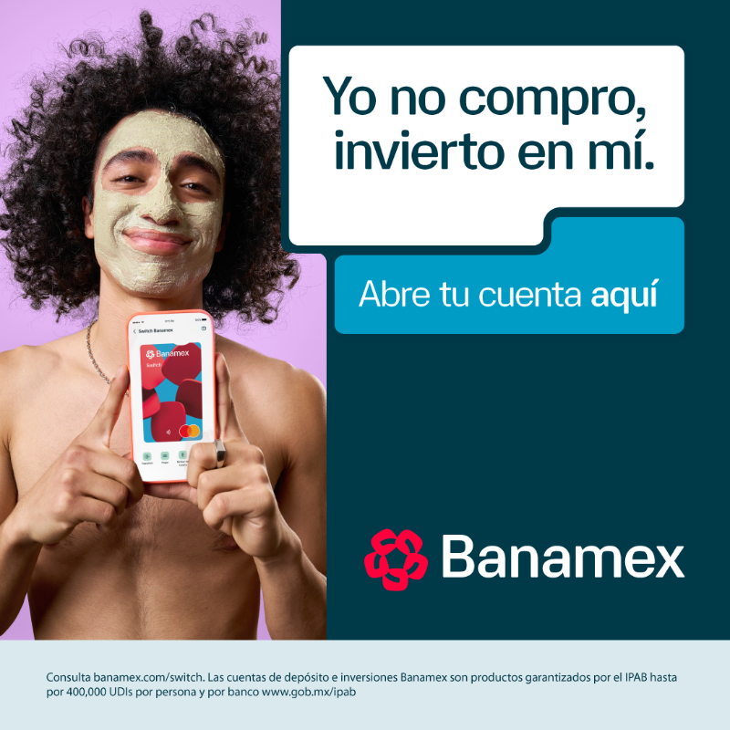 banamex's tweet photo. Haz Switch a una cuenta digital pensada para ti.