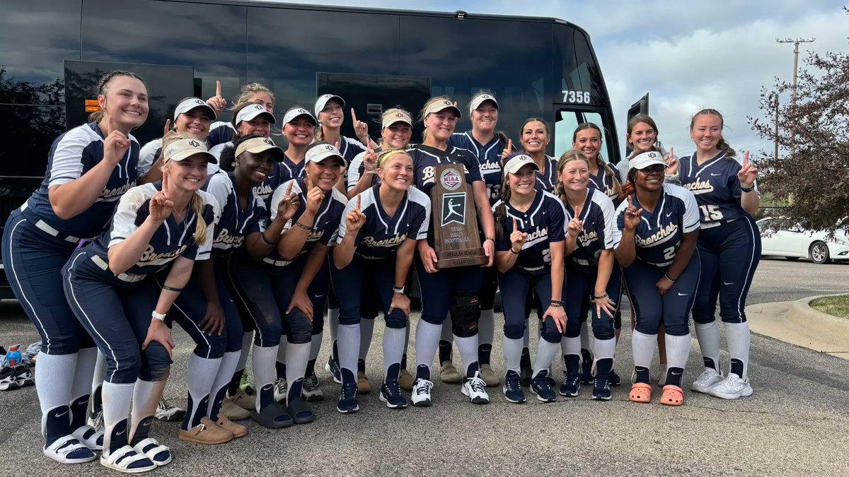 UCO Bronchos (@ucoathletics) on Twitter photo MIAA CHAMPS! A sweep of Newman in the last doubleheader of the regular season gave <a href="/UCOSoftball/">UCOSoftball</a> their sixth MIAA regular season title and the No. 1 seed for next week's league tournament. bronchosports.com/news/2025/4/25… MIAA CHAMPS! A sweep of Newman in the last doubleheader of the regular season gave <a href="/UCOSoftball/">UCOSoftball</a> their sixth MIAA regular season title and the No. 1 seed for next week's league tournament. bronchosports.com/news/2025/4/25…