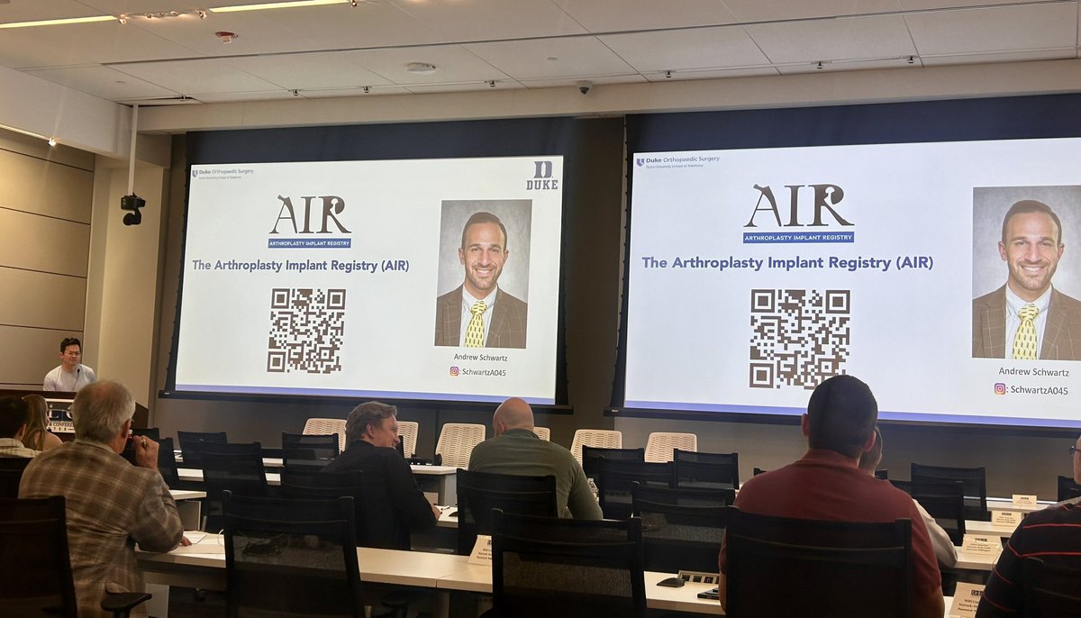 Cam Ledford, MD, FAAOS (@camledfordmd) on Twitter photo Going to be a great weekend at the <a href="/AAOS1/">AAOS</a> Comprehensive TJA course…superstar colleagues and hands-on learning! Kicking off w/ <a href="/aschwartz45/">Andy Schwartz</a> #THA implant quiz….
<a href="/heckmannortho/">Nathanael Heckmann, MD</a> <a href="/ACR_MD/">Anna Cohen-Rosenblum</a> <a href="/MayoFLOrtho/">MayoFLOrtho</a> <a href="/MayoOrthoRes/">Mayo Orthopedic Residency</a> <a href="/DukeOrtho/">Duke Orthopaedics</a> #orthotwitter Going to be a great weekend at the <a href="/AAOS1/">AAOS</a> Comprehensive TJA course…superstar colleagues and hands-on learning! Kicking off w/ <a href="/aschwartz45/">Andy Schwartz</a> #THA implant quiz….
<a href="/heckmannortho/">Nathanael Heckmann, MD</a> <a href="/ACR_MD/">Anna Cohen-Rosenblum</a> <a href="/MayoFLOrtho/">MayoFLOrtho</a> <a href="/MayoOrthoRes/">Mayo Orthopedic Residency</a> <a href="/DukeOrtho/">Duke Orthopaedics</a> #orthotwitter