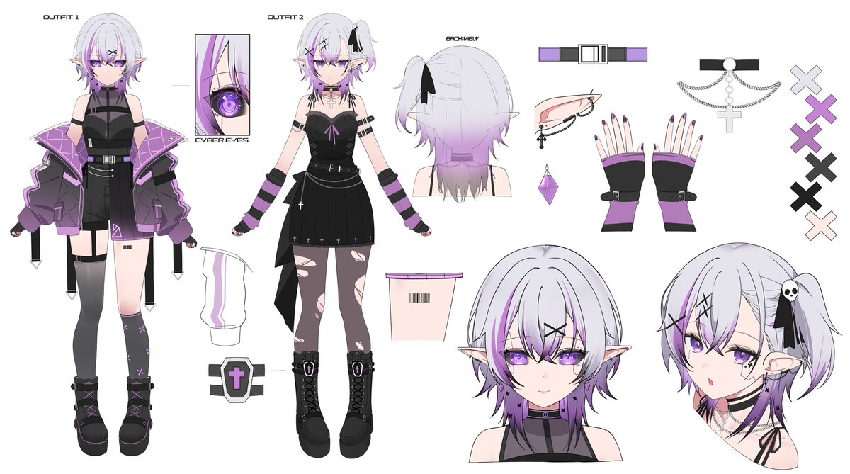 #Artistsona reference sheet by the lovely <a href="/yuuk1_0wO/">UーKI</a>! #xevionoc #artelfixel
You can commission them on vgen.co/yuuk1_0wO