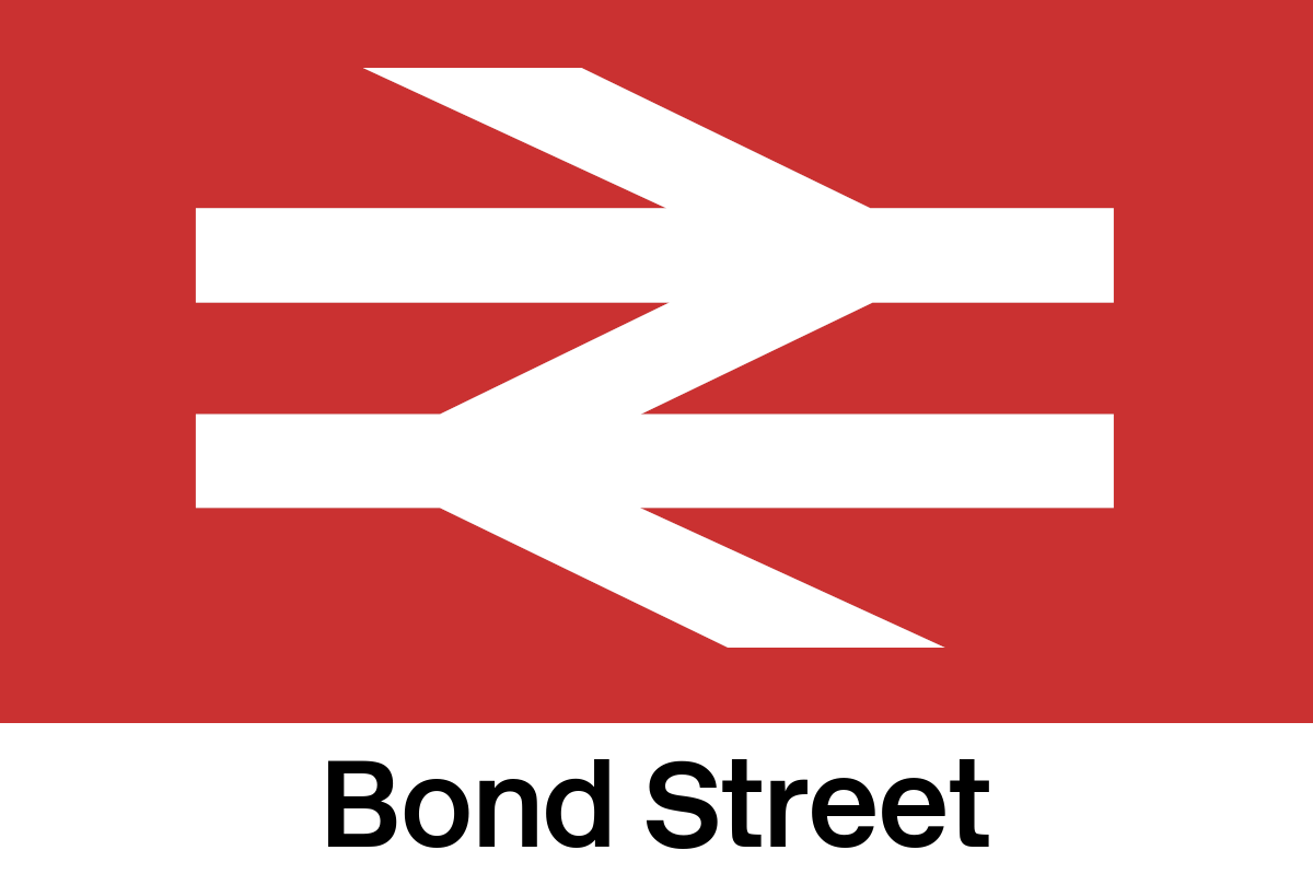 railstations's tweet image. 2581: Bond Street. The Elizabeth Line station is the third station to open at Bond Street with the Jubilee Line platforms opening in 1979 and the Central Line platforms opening in 1900. The station offers a swift route to the Victoria Line via the Hanover Square gateline.