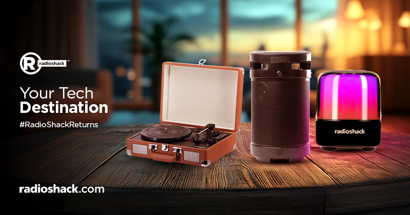 ✨New era, same energy: powering technology like never before. We’re Your Tech Destination, now and always. Check out radioshack.com 😎

#RadioShack #RadioShackReturns