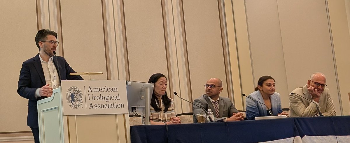 Lindsay Hampson (@lindsayahampson) on Twitter photo Wonderful panel to close out our <a href="/UroAcademic/">Society of Academic Urologists</a> meeting with <a href="/KeithKow/">Keith Kowalczyk, MD</a> <a href="/Dr_UnaLee/">Una Lee</a> <a href="/PReyblat/">Polina Reyblat</a> <a href="/mdstifelman/">Michael Stifelman</a> <a href="/marawaneltayeb/">Marawan El Tayeb,MD.</a> on transforming department culture as a new leader:
* Build trust
* Face adversity with openness
* Empower and mentor your faculty
* Lead through service
#AUA25 Wonderful panel to close out our <a href="/UroAcademic/">Society of Academic Urologists</a> meeting with <a href="/KeithKow/">Keith Kowalczyk, MD</a> <a href="/Dr_UnaLee/">Una Lee</a> <a href="/PReyblat/">Polina Reyblat</a> <a href="/mdstifelman/">Michael Stifelman</a> <a href="/marawaneltayeb/">Marawan El Tayeb,MD.</a> on transforming department culture as a new leader:
* Build trust
* Face adversity with openness
* Empower and mentor your faculty
* Lead through service
#AUA25