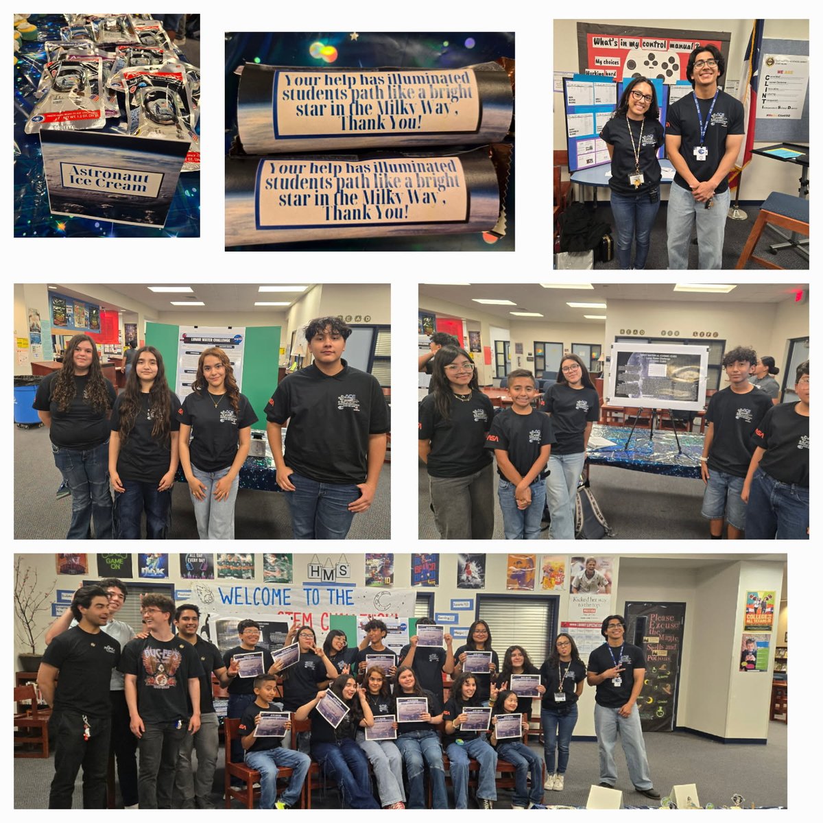 Congrats to our amazing ACE students for presenting their NASA challenge projects! They wowed engineering students from UTEP with their innovative Lunar Water Challenge presentation. The future is bright, and it's already launching! <a href="/ClintISD/">Clint ISD</a> <a href="/Swanny_Bill9/">Bill Swanson</a>