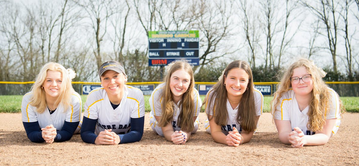 Join us in celebrating our softball seniors on their senior day on Saturday, April 26 against St. Henry ✨

#6 Abby Turnpaugh
# 7 Emma Lange 
#12 Ryan Burden
#18 Morgan Russell
# 22 Ava Auberger 

🥎 First pitch is at 12 with an acknowledgement of our seniors starting at 11:30.