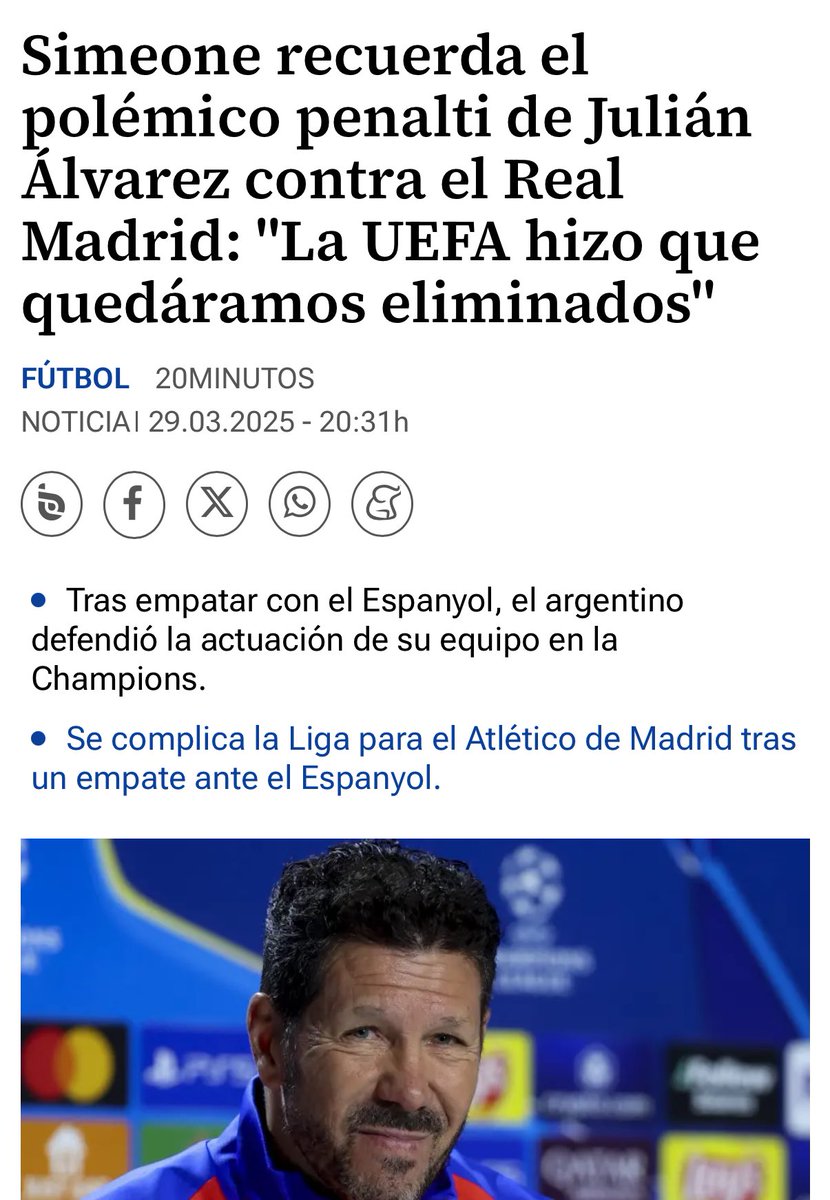 Rsanchez__96's tweet photo. #StopAcosoArbitralYa @Atleti estáis para hablar…😂 https://t.co/bjLGryVqmm