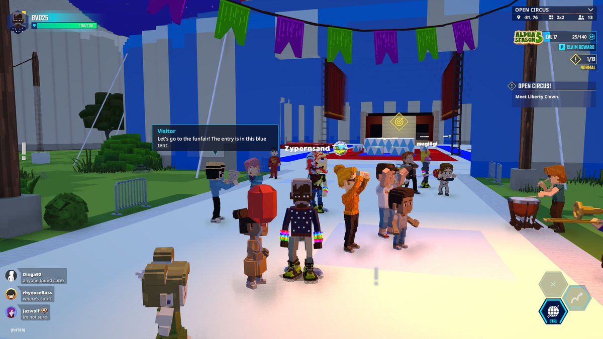 Date at the <a href="/TheSandboxGame/">The Sandbox</a> Circus? 💘 tsbga.me/TheSandbox #AlphaSeason5