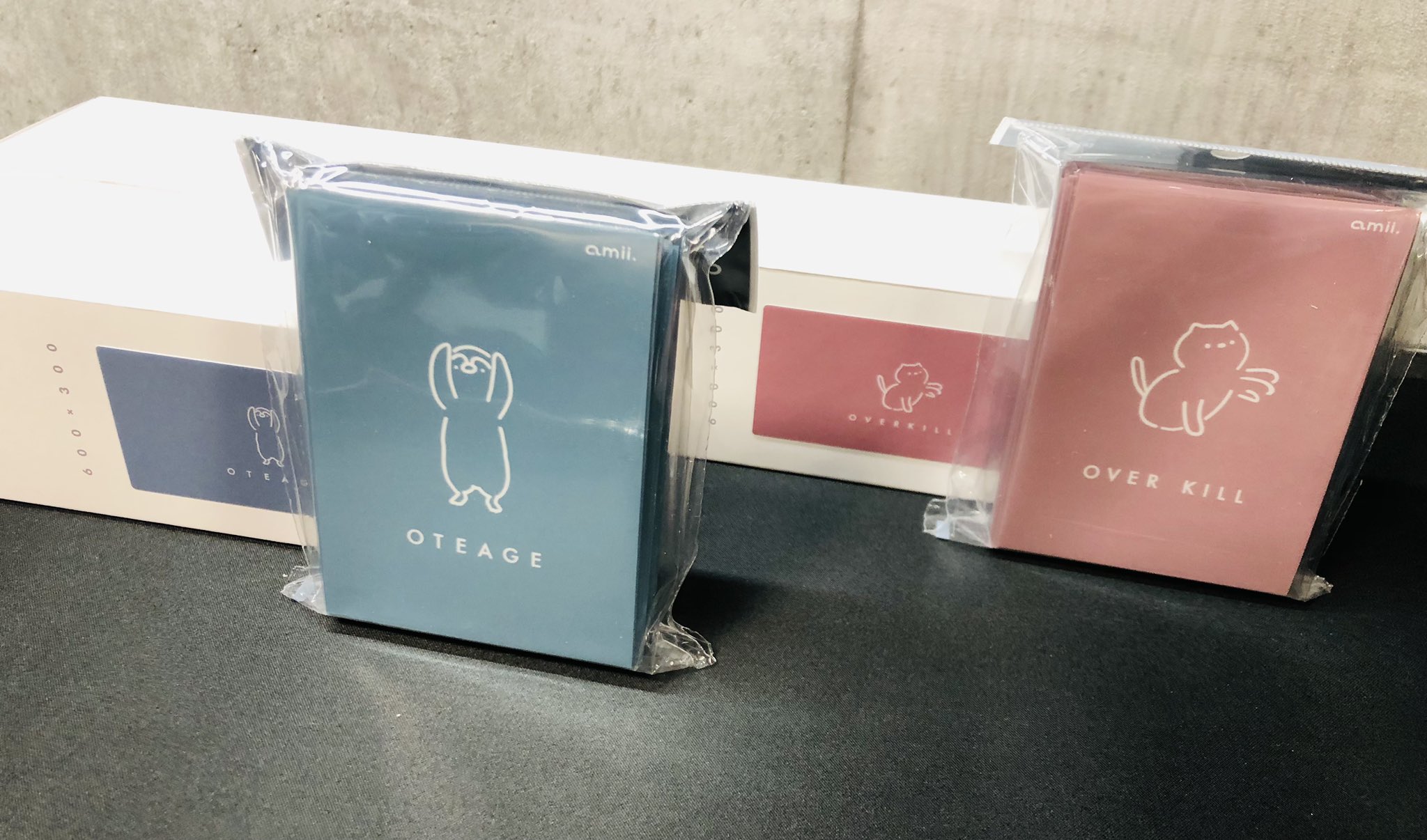 EMOZ amii. blur プレイマット&スリーブセット