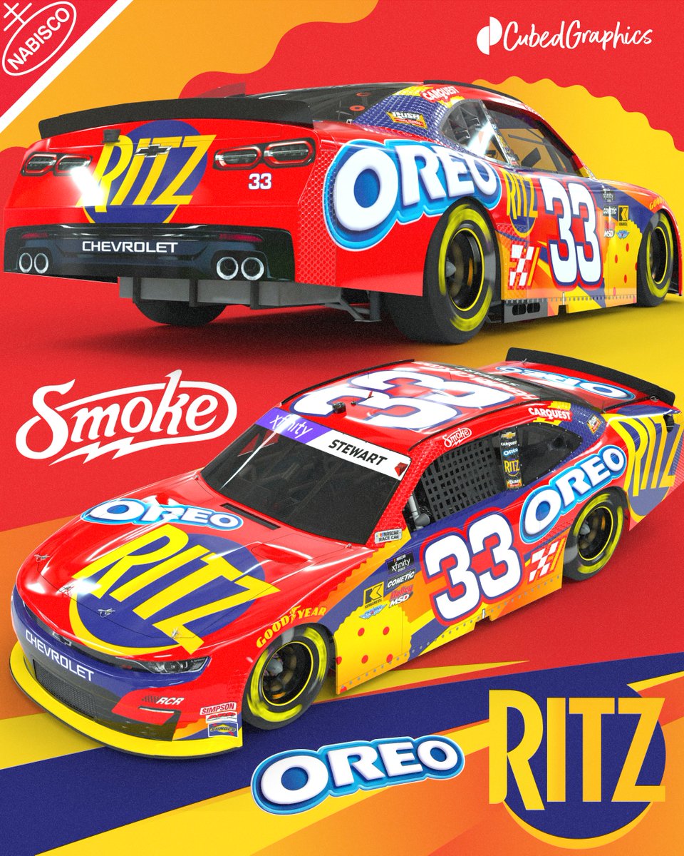 Cubed Graphics (@_cubedgraphics) on Twitter photo I'm just vibin' in the Ritz car‼️
-What if Tony Stewart returned to NASCAR?-
<a href="/TonyStewart/">Tony Stewart</a>
<a href="/nabisco/">NABISCO</a>
<a href="/Oreo/">OREO Cookie</a>
<a href="/Ritzcrackers/">RITZ Crackers</a>
<a href="/RCRracing/">RCR</a> I'm just vibin' in the Ritz car‼️
-What if Tony Stewart returned to NASCAR?-
<a href="/TonyStewart/">Tony Stewart</a>
<a href="/nabisco/">NABISCO</a>
<a href="/Oreo/">OREO Cookie</a>
<a href="/Ritzcrackers/">RITZ Crackers</a>
<a href="/RCRracing/">RCR</a>
