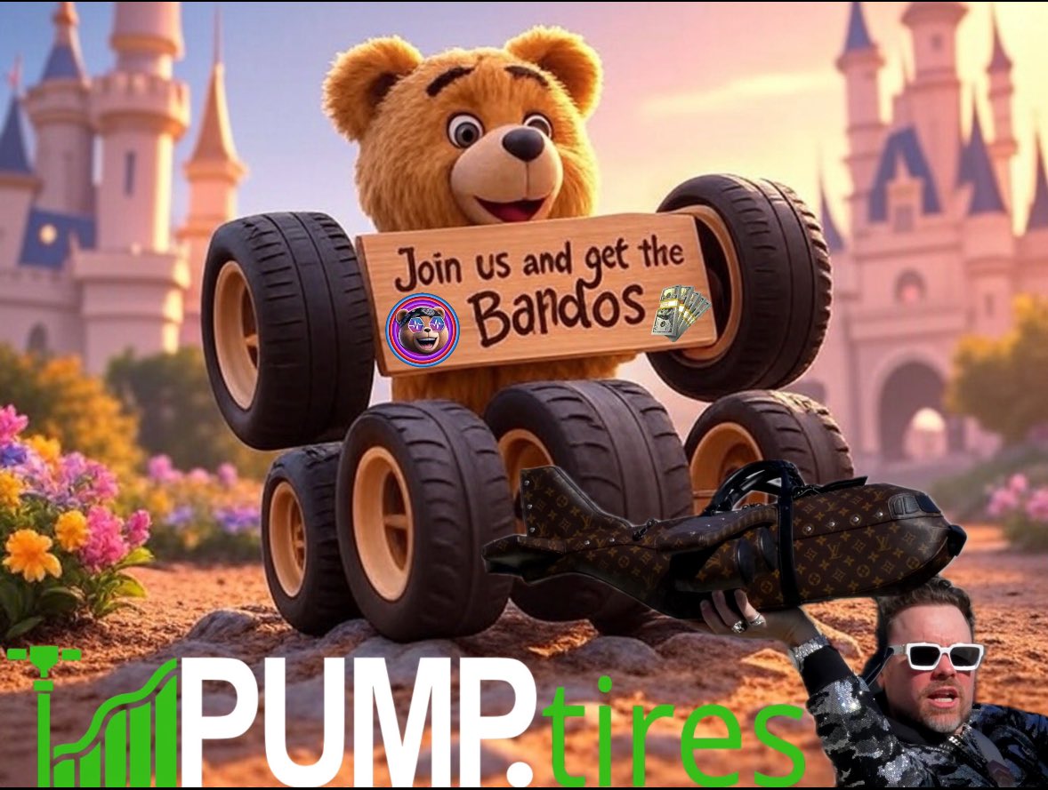 Bring those bandos to $TEDDY its not to late to pivot. There is one pretty cool coin that will bring value to #PulseChain on pump.tires instead of extracting bandos.💯. $TEDDY is PulseChains #1 memecoin mascot. #1000X #Teddybear is ready to $PUMP it up NFA
