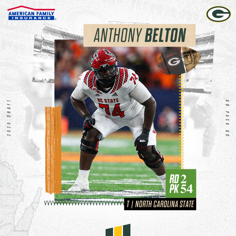 packers's tweet photo. "The journey I went on to just be in this position is everything I've been wanting, man."

@amfam