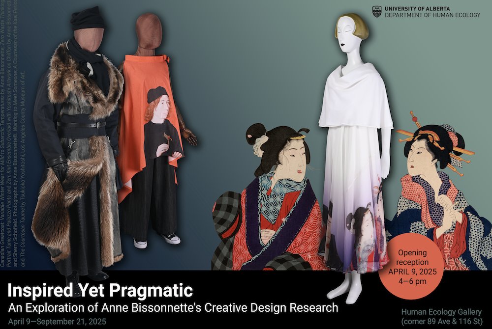 UAlberta Faculty of ALES (@uofaales) on Twitter photo 𝗕𝗲𝗵𝗶𝗻𝗱 𝘁𝗵𝗲 𝘀𝗲𝗮𝗺𝘀! 🧵
U of A's Anne Bissonnette & student curator Janna Ehrenholz take you behind their fascinating fashion exhibition on <a href="/CBCRadioActive/">CBC Radio Active</a>! Don't miss it!
#Fashion #Exhibition #Culture #UAlberta #Research
cbc.ca/listen/live-ra… 𝗕𝗲𝗵𝗶𝗻𝗱 𝘁𝗵𝗲 𝘀𝗲𝗮𝗺𝘀! 🧵
U of A's Anne Bissonnette & student curator Janna Ehrenholz take you behind their fascinating fashion exhibition on <a href="/CBCRadioActive/">CBC Radio Active</a>! Don't miss it!
#Fashion #Exhibition #Culture #UAlberta #Research
cbc.ca/listen/live-ra…