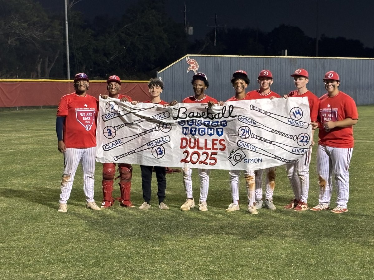 Dulles Athletics (@dhsathletics550) on Twitter photo Great job closing out the regular season! Shoutout to our Seniors for their dedication and commitment to the program. Bring on the playoffs! <a href="/DHS_Vikings/">Dulles High School</a> Great job closing out the regular season! Shoutout to our Seniors for their dedication and commitment to the program. Bring on the playoffs! <a href="/DHS_Vikings/">Dulles High School</a>