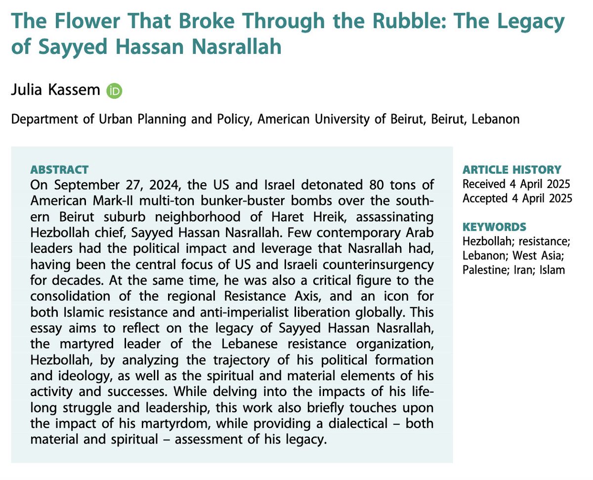 We would like to spotlight a wonderful Essay from our 'Latest Articles' section, part of a bigger editorial project that will see the light in 2025.   

We recommend that our readers keep following us, as we continue to work with authors whose articles and research provides