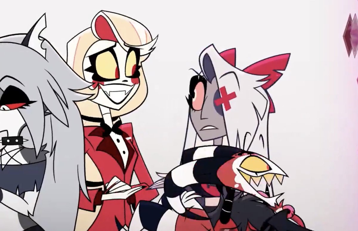 whatca4's tweet image. 😭😭🩷🩷
#HazbinHotel   #HelluvaBoss