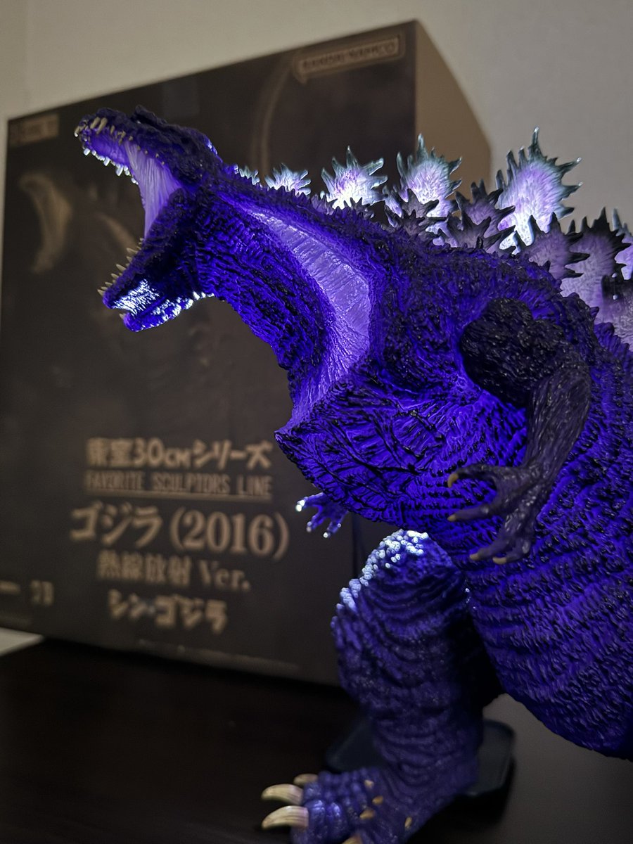 ゴジラ アート展 開催記念 東宝30cm ゴジラ 2016 熱線放射Ver 新品 ゴジラ・THE・アート展｜GODZILLA THE ART on X: 