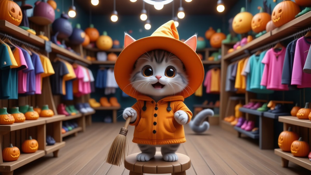 See my cat's spooky costume...
Spooky Costume Adventure - #cat #adorable #shorts #halloween #attire #costumeparty #horror 
youtube.com/@CuteImpressio…