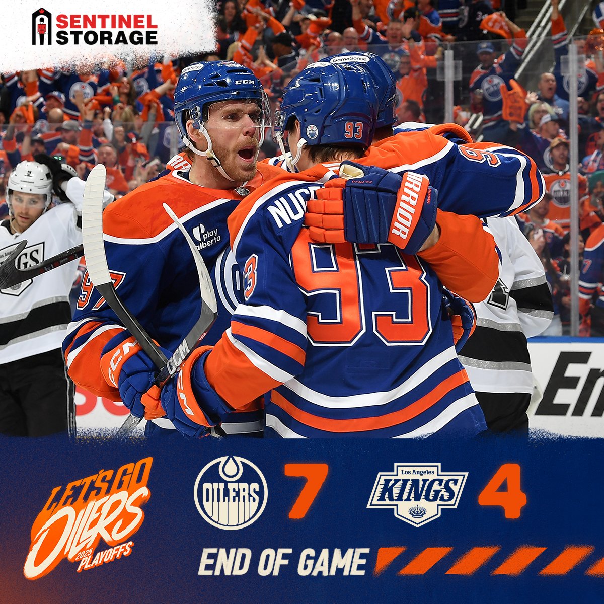 Edmonton Oilers (@edmontonoilers) on Twitter photo * <a href="/EdmontonJack/">Jack Michaels</a> voice *
RIGHT BACK IN THE SERIES
@SentinelStorage | #LetsGoOilers * <a href="/EdmontonJack/">Jack Michaels</a> voice *
RIGHT BACK IN THE SERIES
@SentinelStorage | #LetsGoOilers