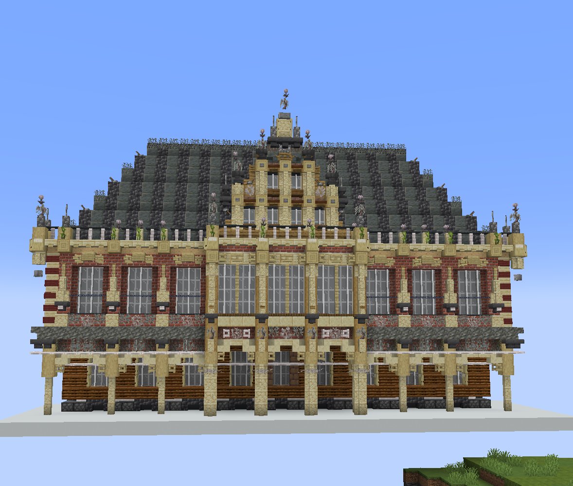 R4bloit's tweet image. 1日目
#かたちの国 #minecraft