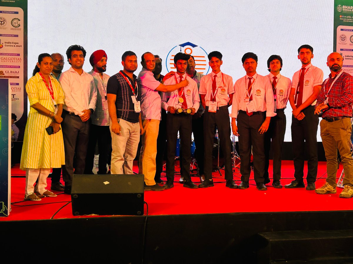 At Bharat Shiksha Expo-2025.