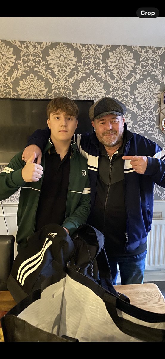 Middlesbrough away with my boy, early start, must be nuts😁🔰