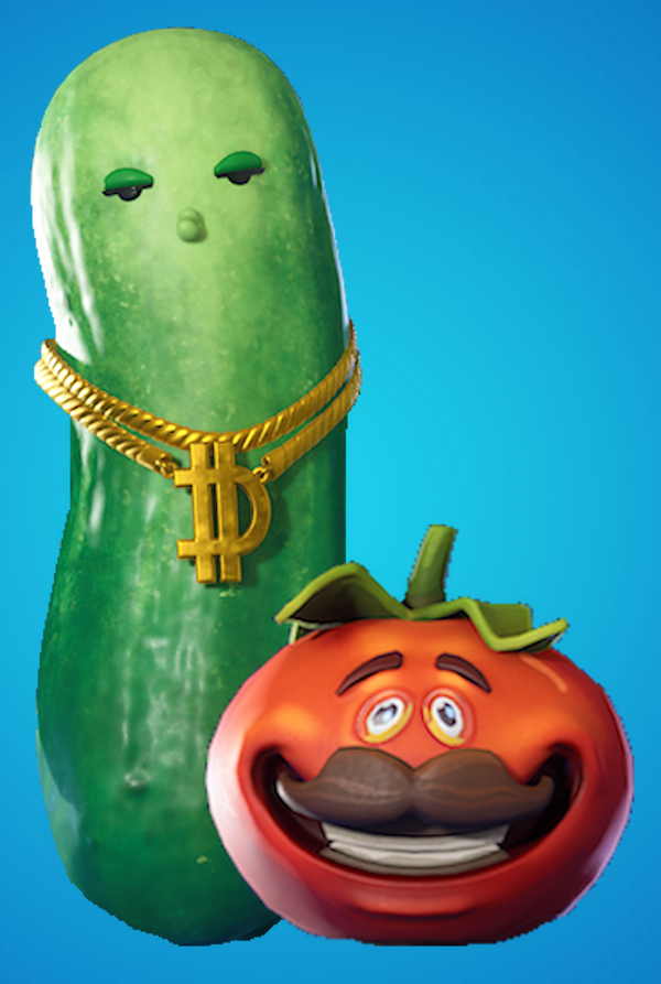guys, i have a theory... #fortnite #veggietales #meme