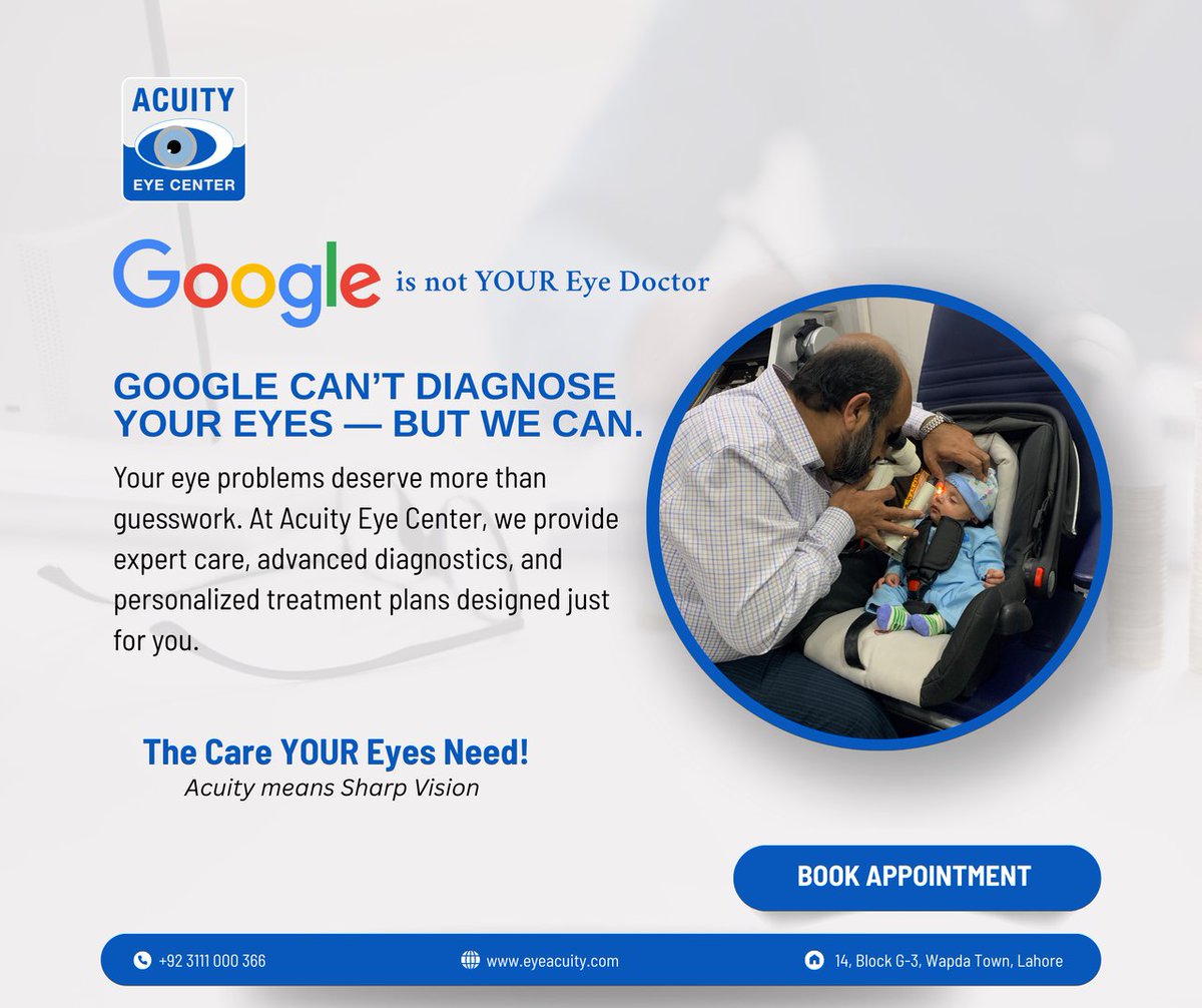 Acuity Eye Centre- The care your eyes need! tweet media