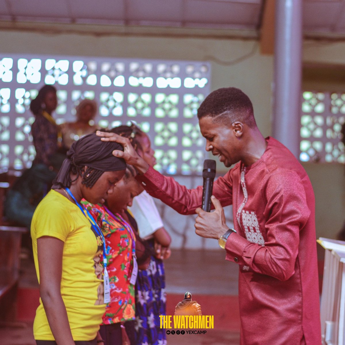 yexcamp's tweet photo. Thirsty for more, hungry for the Word—we received powerful direction from Rev. Adebowale Lawani on being Watchmen.

#YEXCAMP2025 #Watchmen #YEXFamily #CampVibes #KingdomYouth https://t.co/OHeLHwyolf