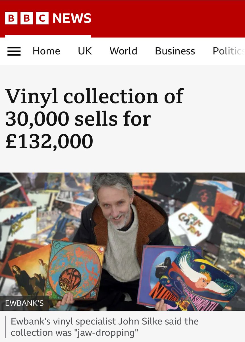 Good reminder that the bulk value of any collection is at most £3-5 per record