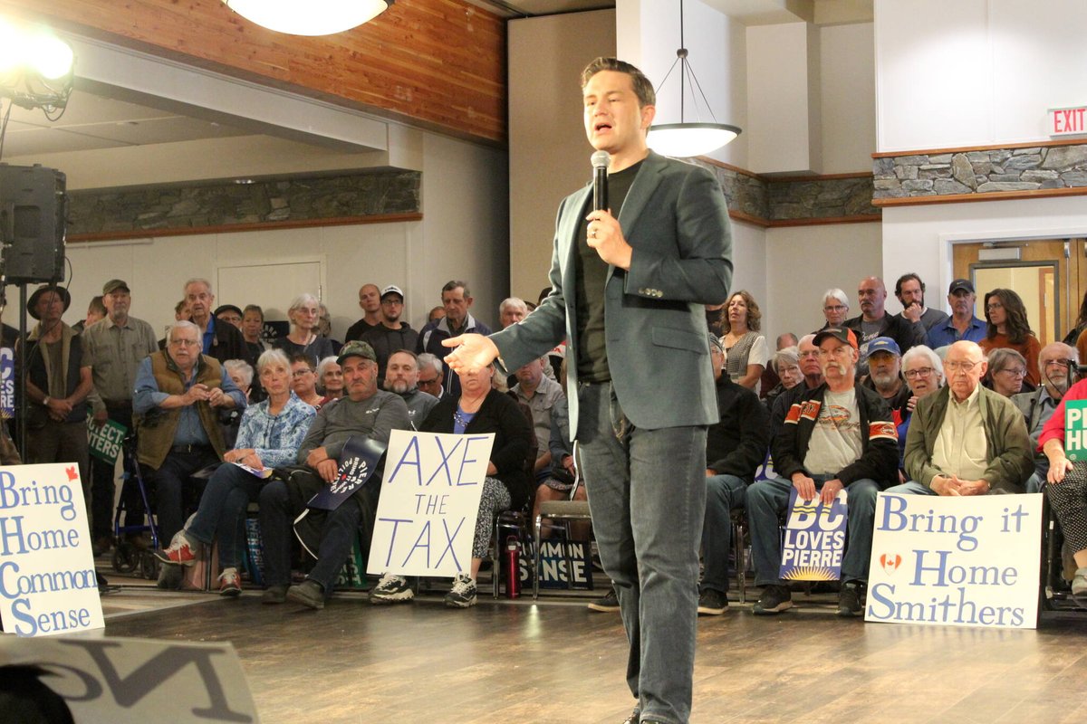 audricmoses's tweet photo. BREAKING: Over 12 million people spontaneously packed into a bingo hall today to hear Pierre Poilievre's message of hope and despair on how Canada is the greatest country in the world that is also hopelessly broken.
Verb The Noun #ForAChange!
#cdnpoli #Elxn2025 https://t.co/iq8mFROimj