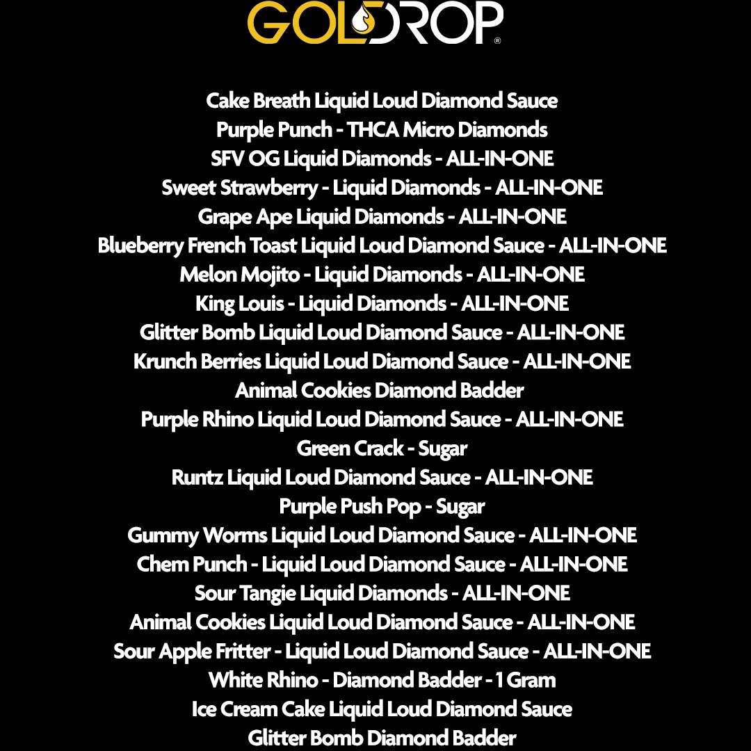 golddropca's tweet photo. FRESH DROP @ ELEVATE LOMPOC
118 S H St, Lompoc, CA 93436 https://t.co/YxKH4XouAr