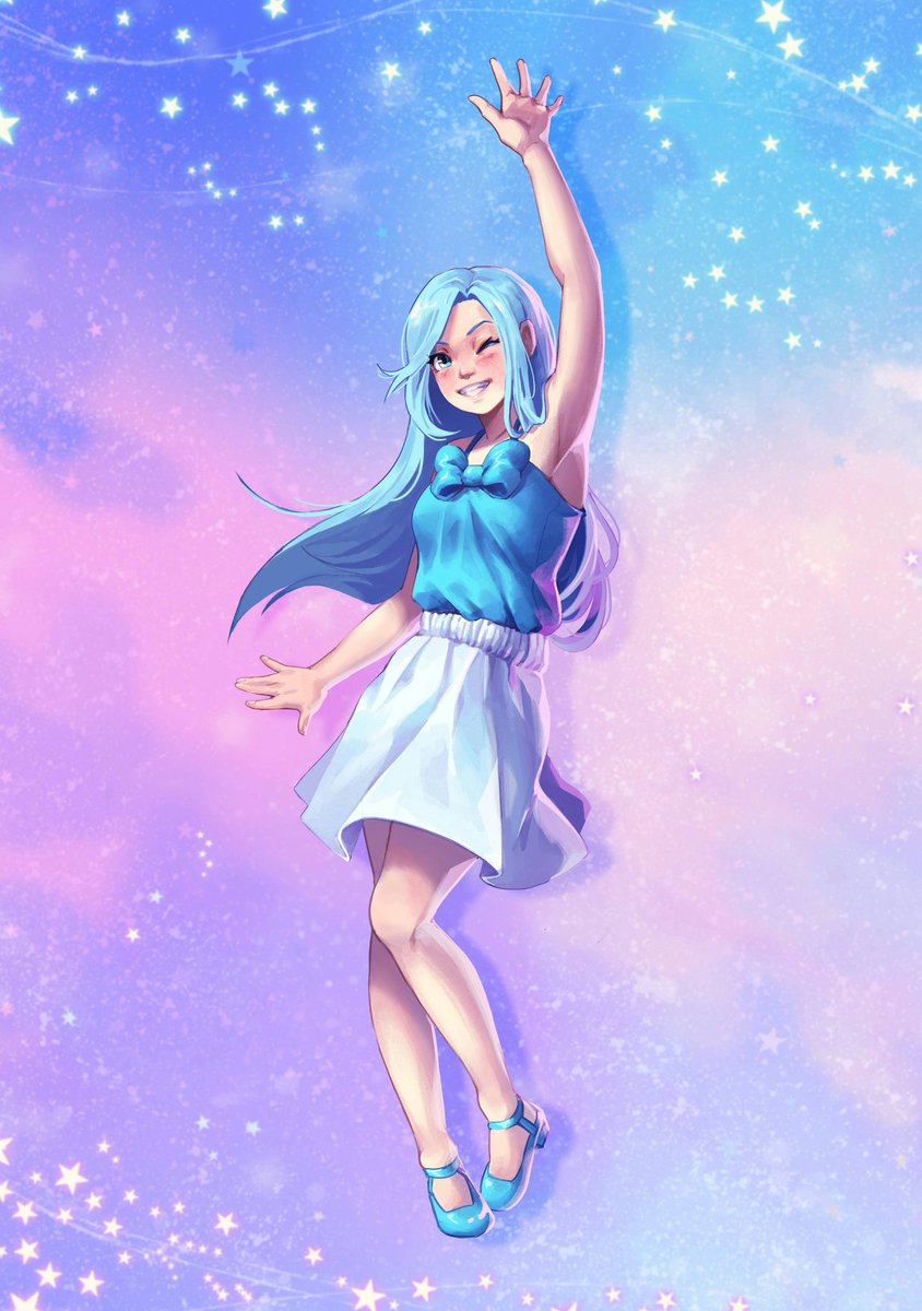 Don't forget to come see me, <a href="/Megami33/">Corinne Sudberg</a>, <a href="/KestinTheVoice/">Kestin Howard</a>, <a href="/WilderCorey/">Corey Wilder 🎙🍉</a> and <a href="/EricaMuseActs/">Erica Muse</a> TOMORROW 4/26 from 3pm-7pm at Madness Games and Comics (<a href="/madnessgames/">Madness Games & Comics</a>) in Plano, TX if you'll be around! Among the other merch, I'll have prints of this STUNNING Katelyn art by <a href="/binoftweets/">Binny Bun</a>!