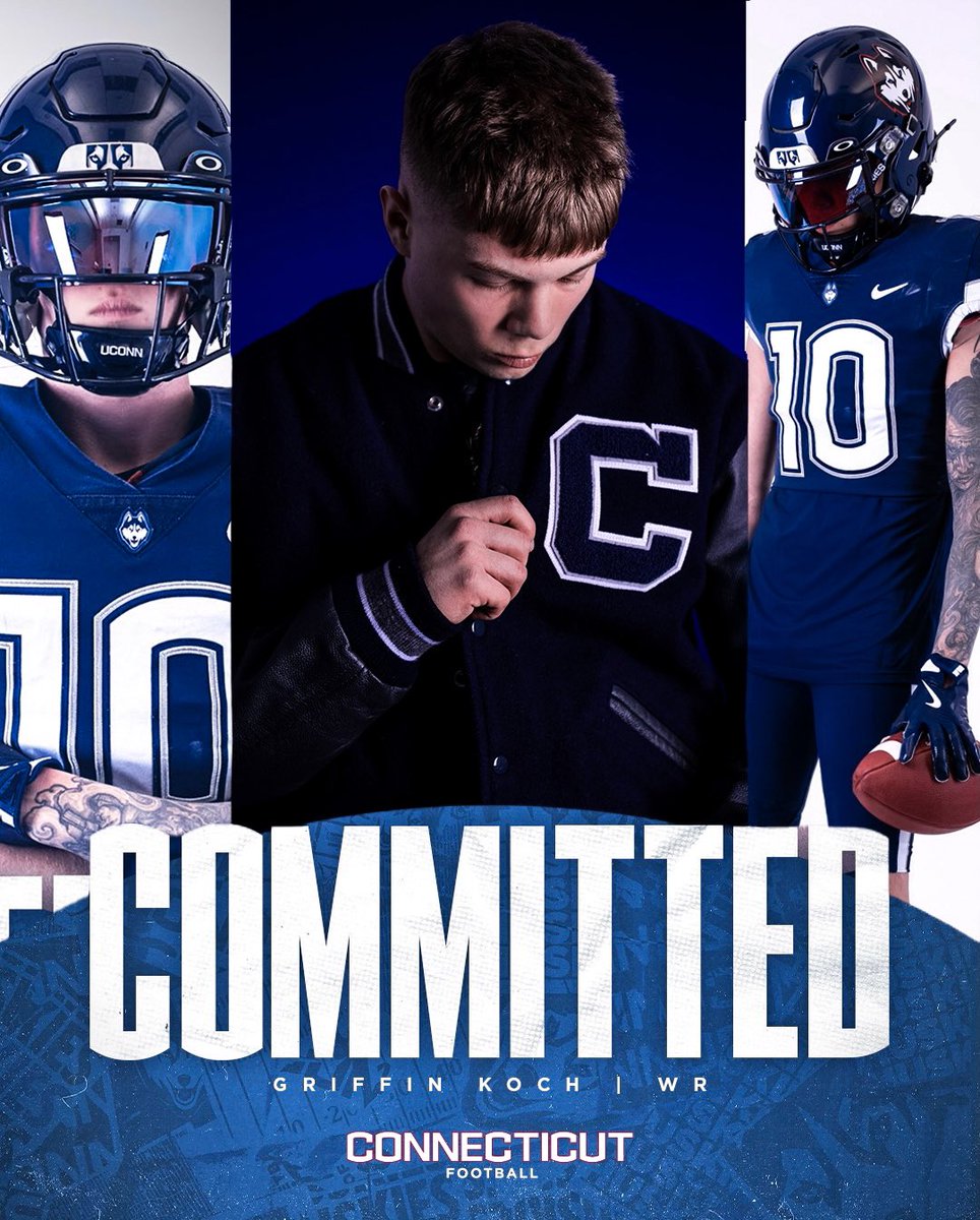 Griffin Koch (@kochgriffin) on Twitter photo After entering the transfer portal with 2 years of eligibility left, I have decided to commit to The University of Connecticut. <a href="/UConnFootball/">UConn Football</a> <a href="/CoachJimMoraFB/">Jim Mora</a> <a href="/KashifMoore/">Kashif Moore</a> <a href="/CoachLeddy12/">Colin Leddy</a> After entering the transfer portal with 2 years of eligibility left, I have decided to commit to The University of Connecticut. <a href="/UConnFootball/">UConn Football</a> <a href="/CoachJimMoraFB/">Jim Mora</a> <a href="/KashifMoore/">Kashif Moore</a> <a href="/CoachLeddy12/">Colin Leddy</a>
